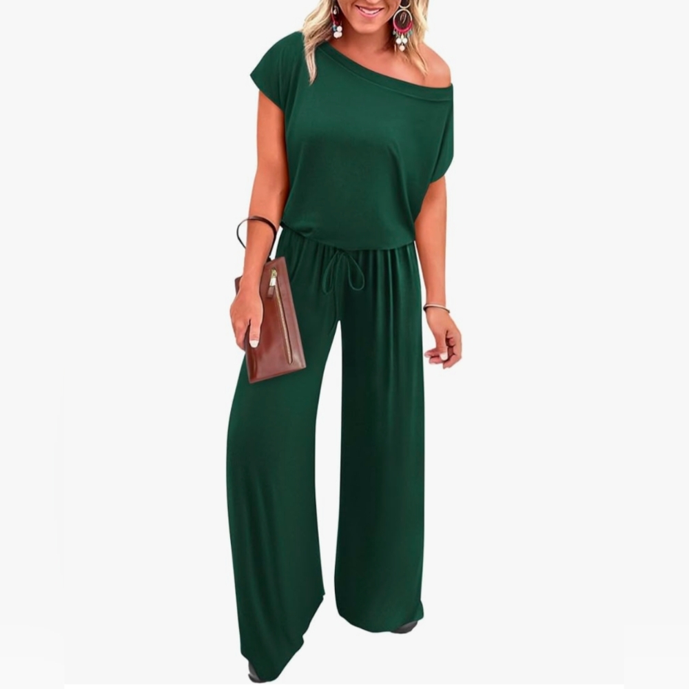 Chic Green Jumpsuit